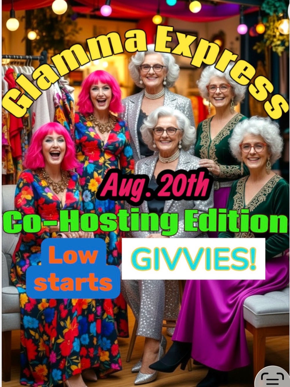 Glamma express train. Co host edition